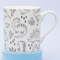 Кружка-раскраска Динозаврики