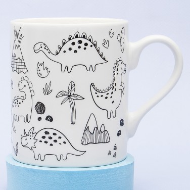 Кружка-раскраска Мир динозавров