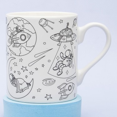Кружка-раскраска Космическое путешествие Кружка-раскраска Космическое путешествие