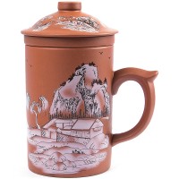 Кружка с ситечком Дом у воды