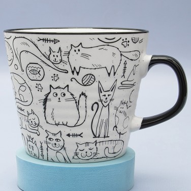 Кружка Усатые - полосатые