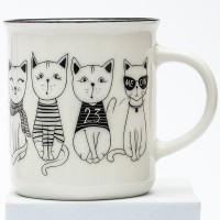 Кружка Коты стиляги