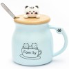 Кружка с крышкой Семейка кошек - Фото № 2