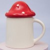 Кружка с крышкой Большой мухомор - Фото № 6
