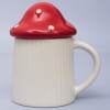 Кружка с крышкой Большой мухомор - Фото № 7