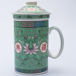 Кружка с ситечком Волшебный лотос