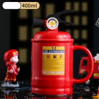 Кружка с крышкой Огнетушитель