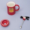 Кружка с крышкой Огнетушитель - Фото № 8
