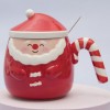 Кружка с крышкой Дед Мороз - Фото № 4