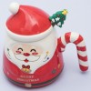 Кружка с крышкой Новогодний Дед Мороз - Фото № 11