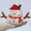 Кружка с крышкой Чудесный снеговик Кружка с крышкой Чудесный снеговик