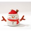 Кружка с крышкой Чудесный снеговик - Фото № 6