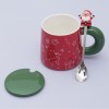 Кружка с крышкой Счастливое Рождество - Фото № 5