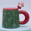 Кружка с крышкой Новогодний бум