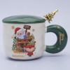 Кружка с крышкой Рождественский карнавал Кружка с крышкой Рождественский карнавал - Фото № 3