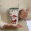 Кружка с крышкой Мистерия Рождества - Фото № 4
