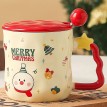 Кружка с крышкой Новогодние традиции Кружка с крышкой Новогодние традиции