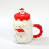 Кружка с крышкой В гостях у Деда Мороза - Фото № 5
