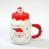 Кружка с крышкой Наступило Рождество - Фото № 3