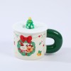 Кружка с крышкой Новогодние друзья - Фото № 6