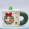 Кружка с крышкой Новогодние друзья - Фото № 9