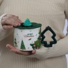Кружка с крышкой Нарядная ель - Фото № 7