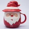 Кружка с крышкой Дед Мороз - сюрприз - Фото № 3
