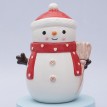 Конфетница Новогодний снеговик