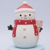 Конфетница Новогодний снеговик - Фото № 2