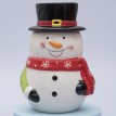 Конфетница Веселый снеговик