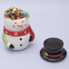 Конфетница Веселый снеговик - Фото № 3
