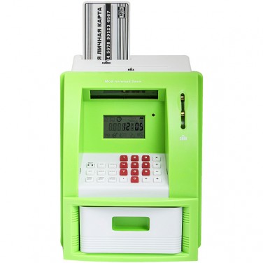 Копилка Зелёный банкомат