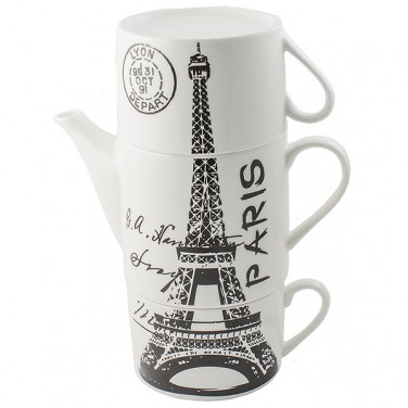 Чайный набор Стильный Париж