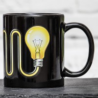 Кружка-хамелеон Лампочка Кружка-хамелеон Лампочка