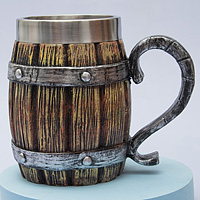 Кружка для пива Пузатый бочонок Кружка для пива Пузатый бочонок