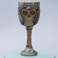 Бокал для вина Череп викинга