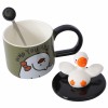 Кружка с крышкой Веселый гусь - Фото № 7
