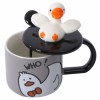 Кружка с ложечкой Веселый гусь - Фото № 5