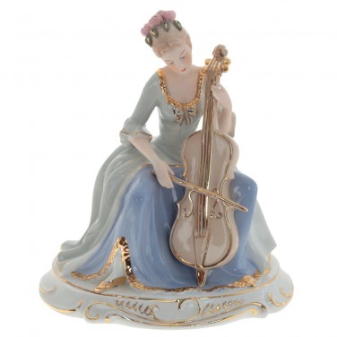 Статуэтка Барышня с виолончелью