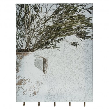 Ключница настенная Снежный натюрморт