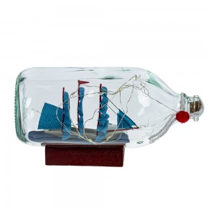 Модель корабля в бутылке Наутилус (с подсветкой)