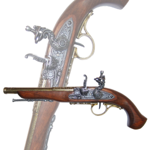 Модель Европейский пистоль под левую руку, 18 век
