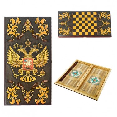 Подарочные нарды Российская империя
