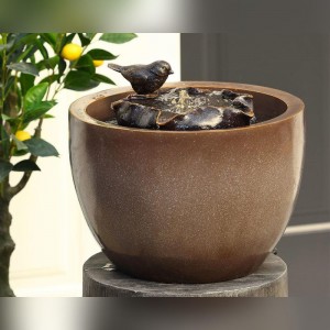 Декоративный фонтан Водяная лилия (с подсветкой)