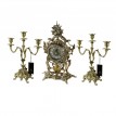 Часы каминные с канделябрами Тиана