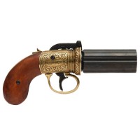 Модель Револьвер Пепербокс, 6 стволов, 1840 г. Модель Револьвер Пепербокс, 6 стволов, 1840 г.