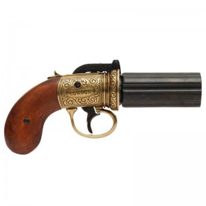 Модель Револьвер Пепербокс, 6 стволов, 1840 г. Модель Револьвер Пепербокс, 6 стволов, 1840 г.