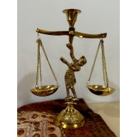 Подсвечник Весы Подсвечник Весы