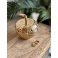 Шкатулка Райское яблочко (латунь)