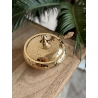 Сахарница Золотистый клевер (латунь) Сахарница Золотистый клевер (латунь)